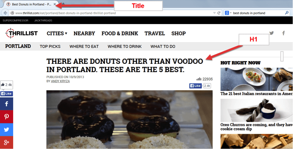 Top 25 SEO Terms